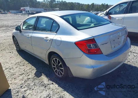 2012 Honda Civic Lx из США, поврежденный, VIN 19XFB2F53CE075788